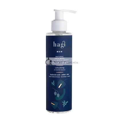 Hagi Ahoy Captain pánsky čistiaci gél na tvár, 200ml