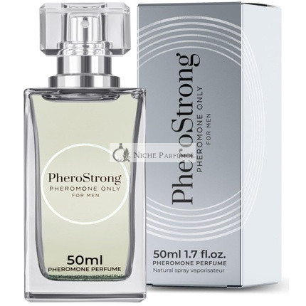 PheroStrong Pheromónový parfém pre mužov, Pheromónový afrodiziakum, Dlhodobý, 50ml