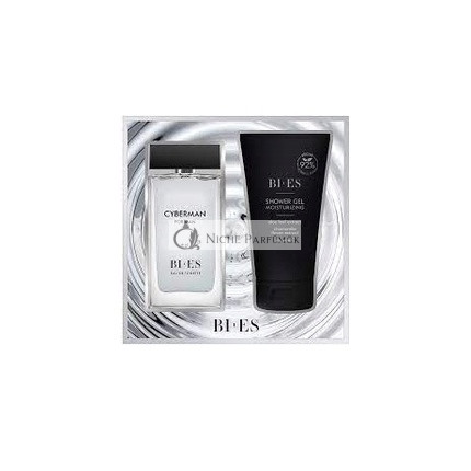 Bi-Es Cyberman Eau De Toilette a sprchový gél set, 90ml, 150ml