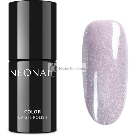 Neonail Rúžové Trblietky s Časticami UV Lak na Nechty 7.2ml UV LED Kráľovná Zábavy