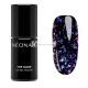 NEONAIL UV Lak na nechty Top Coat Gel UV Top Glow Violet Aurora Flakes 7,2 ml
