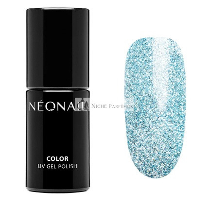 NEONAIL UV Lak na Nechty 7.2ml Modrá Upútajúca Lesk, Shellac