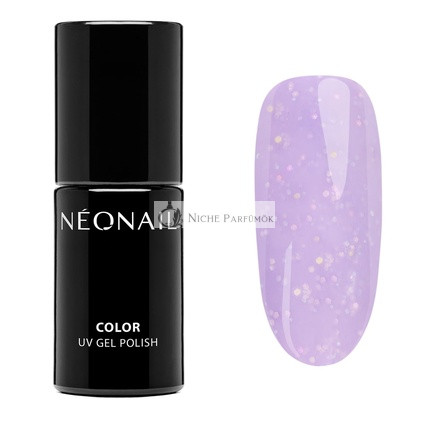 NEONAIL UV Lak na nechty 7.2ml Fialová Purple-Mazing Glitter Gél na dizajn nechtov