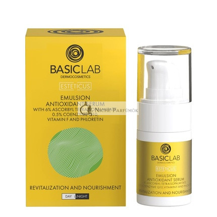 BasicLab Dermokozmetická emulzia pleťové sérum s vitamínom C 15ml