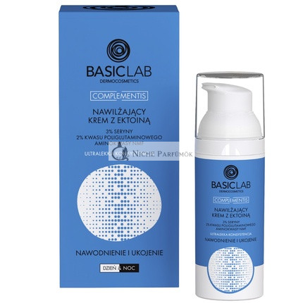Basiclab Doplnkový Hydratačný Krém s Ectoinom - 50ml