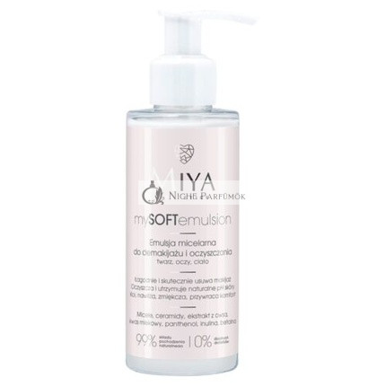 MySOFTemulsion Micelárna Emulzia na Odstránenie Make-up a Čistenie, 140ml