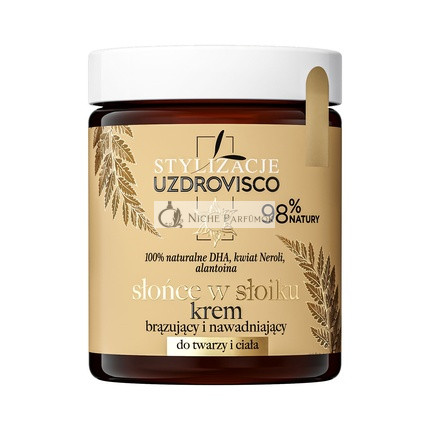 Uzdrovisco Styling Bronzing a Hydratačný Krém na Tvár a Telo, Slnko v Pohári, 170ml