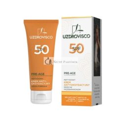   UZDROVISCO Pre-Age Peptidový Antioxidantný Krém Proti Vráskam SPF50, 50ml