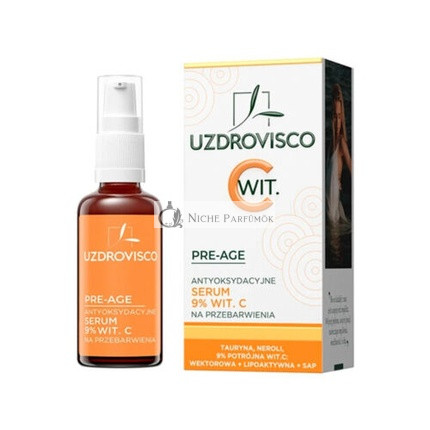 UZDROVISCO Pre-Age Antioxidantné Sérum s 9% Vitamínom C, 30ml
