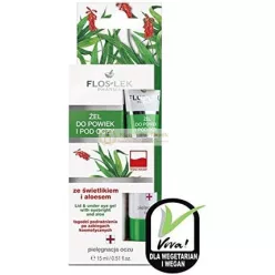   Floslek Pharma Gél na oči na viečka a pod oči s Aloe Verou, 15ml