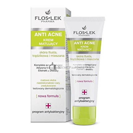 Floslek Pharma Anti Acne matujúci pleťový krém 50ml