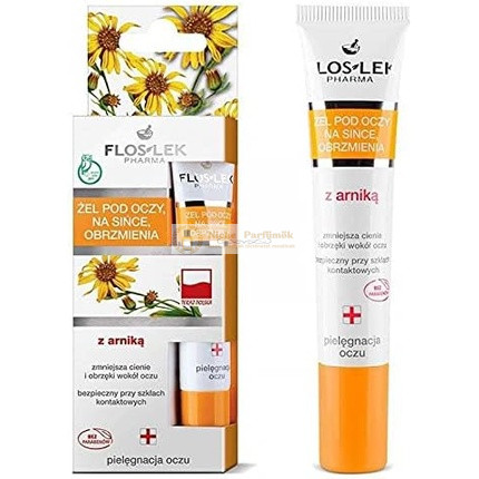 Floslek Pharma Očný gél s extraktom z arniky na tmavé kruhy a opuchy, 15ml