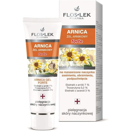 Floslek Arnica Gél na Rozšírené Cievy, Sčervenanie, Modriny a Opuch 50ml