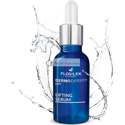 FLOSLEK Sérum na zdvíhanie pleti 30ml - Zpevňuje, Hydratuje a Spevňuje - Pre ľudí nad 30 rokov - Pre všetky typy pleti - Dermatologicky testované - Vyrobené v EÚ