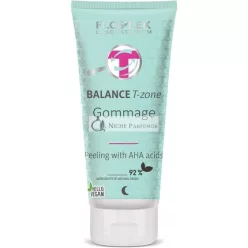   FLOSLEK Ovocná kyselina na tvár, 125 g - Maska na čierne bodky, akné a pľuzgiere - Starostlivosť o pleť pre všetky vekové kategórie a typy pleti