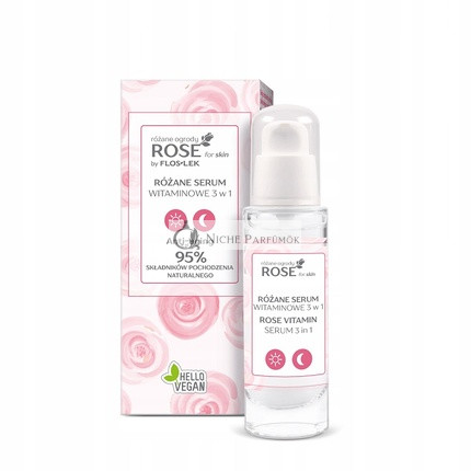 Rose For Skin Ružové Vitamínové Sérum 3 V 1 30ml