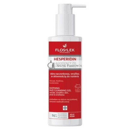 Hesperidin Uklidňujúci Čistiaci Gél na Tvár, 175ml