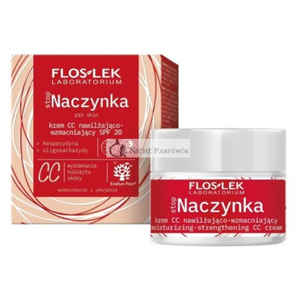 StopNaczynka Hydratačno-posilňujúci CC Krém SPF20 50ml Floslek