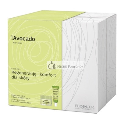 Flos-Lek Ultimate Youth Renewal Kit S Avokádovým Hydratačným Krémom Na Tvár 50ml A Krémom Na Oči Proti Vráskam 30ml