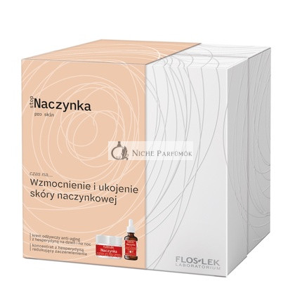 Floslekset Stop Capillaries Výživný krém na tvár 50ml a koncentrát na zníženie farebných odchýlok 30ml