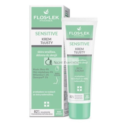 Floslek Krém pre citlivú pleť s olejom, 50ml