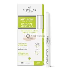 Floslek Anti-Acne 24h Systém Korektor Svetlý 1, 133g