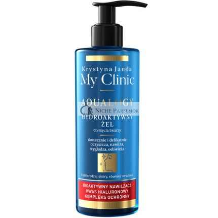 My Clinic Aqualogy Hydroaktív Gél na Umývanie Tváre 400ml