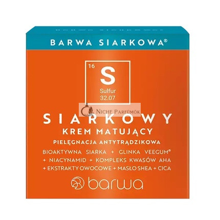 Barwas Matifikujúci krém - Ideálny pre mastnú pleť, 50 ml