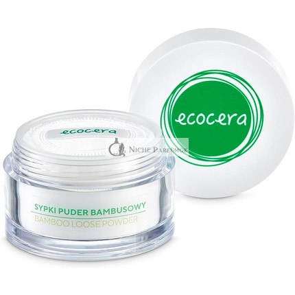 ECOCERA Bambusový Prášok Priehľadný pre Mastnú a Kombinovanú Pokožku, Hypoalergénny, 100g