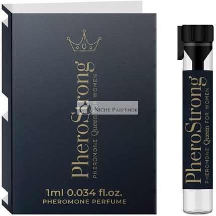 PheroStrong Parfum Pheromone Queen pre ženy, zvodná vôňa, ktorá priťahuje mužov, dlhá výdrž 1ml