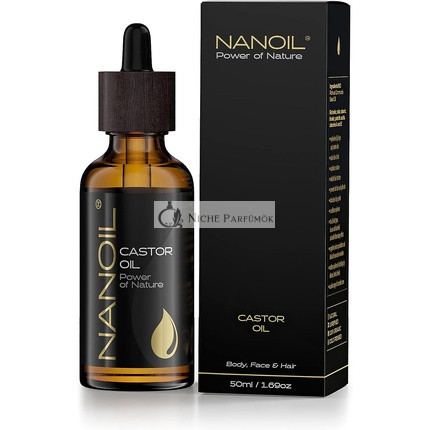 Nanoil Castor Oil olej pre všetky typy vlasov 50 ml