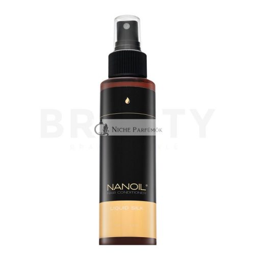 Nanoil Hair Conditioner Liquid Silk vyživujúci kondicionér pre hebkosť a lesk vlasov 125 ml