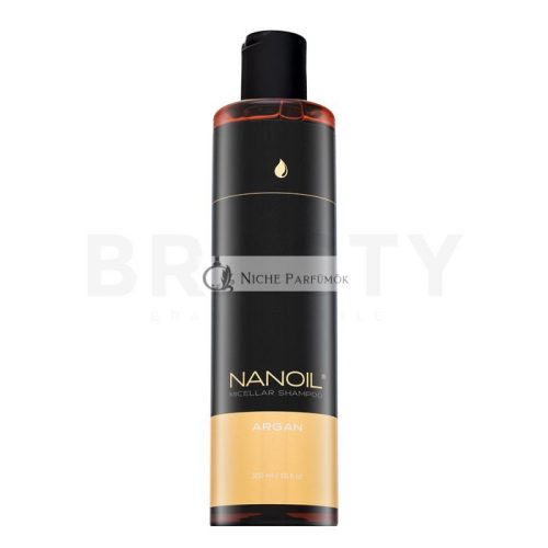 Nanoil Micellar Shampoo Argan čistiaci šampón pre suché a poškodené vlasy 300 ml