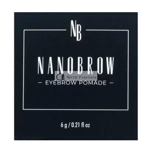 Nanobrow Eyebrow Pomade pomáda na obočie Medium Brown 6 g