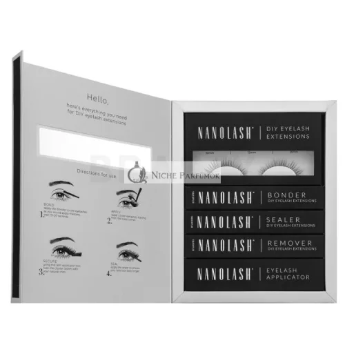 Nanolash DIY Eyelash Extensions Starter Kit sada na domáce predĺženie rias Innocent