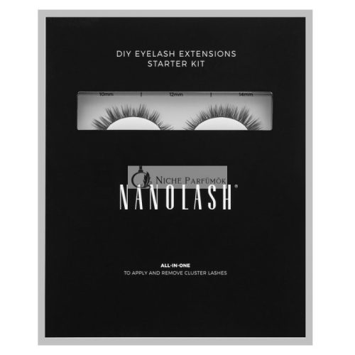 Nanolash DIY Eyelash Extensions Starter Kit sada na domáce predĺženie rias Heartbreaker