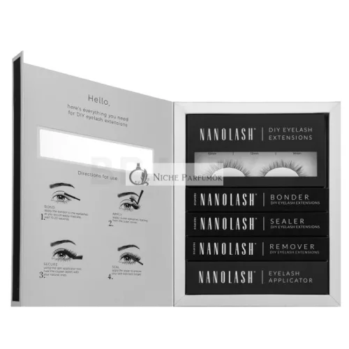 Nanolash DIY Eyelash Extensions Starter Kit sada na domáce predĺženie rias Classy