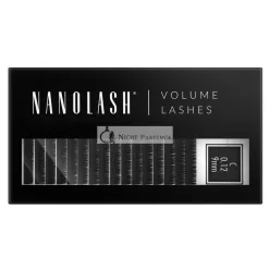 Nanolash Volume Lashes 0.12 C umelé mihalnice 9 mm