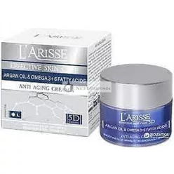   AVA 50ml L'ARISSE Krém pre 65+ s Organickým Arganovým Olejom Omega 3+6