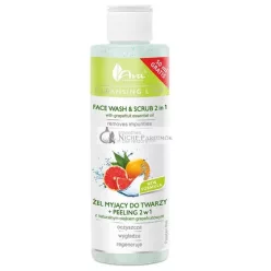   Ava Laboratorium Čistiaci Scrub 2in1 Gél s Prírodným Grapefruitovým Olejom - 200ml