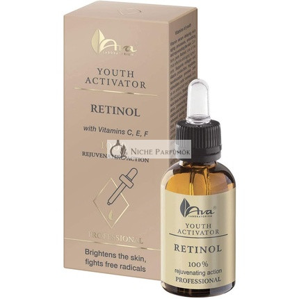 Ava Laboratorium Aktivátor mládeže Retinol Sérum na tvár s vitamínmi C, E a F 30ml