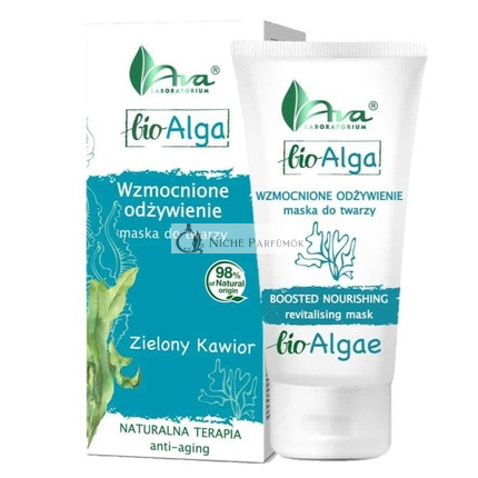 Ava Laboratorium Bio Alga 2 Výživná Krémová Maska na Tvár, 50 ml