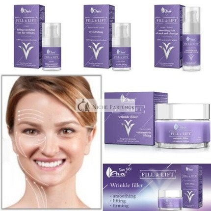 Ava Laboratórium Fill & Lift Krém na vrásky, Nasolabial & Lip, Krém na krk, Očný krém