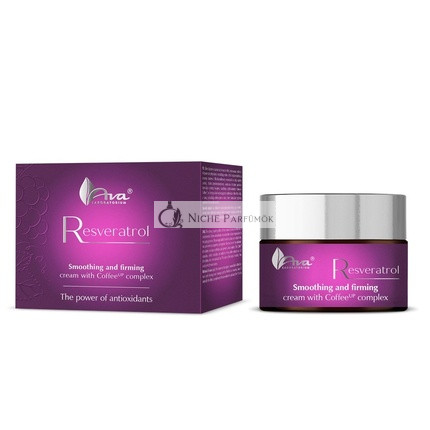 Ava Laboratorium Resveratrol Hladký a Pevný Krém s Kávou Up Komplexom, 50ml