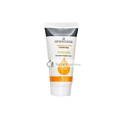 Orientana Hydro Kúra s Kurkumou a Aloe Verou 30g - Proti starnutiu, protizápalový, antibakteriálny hydratačný krém na tvár