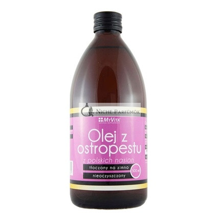 Purevital Organický olej z mliečneho bodliaka - Lisovaný za studena, 500ml