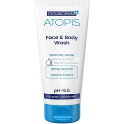   NovaClear Organický Čistiaci Gél s Olejom z Konopných Semien na Tvár a Telo