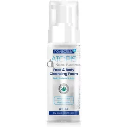   NovaClear Organický čistiaci pena s konopným olejom na tvár a telo