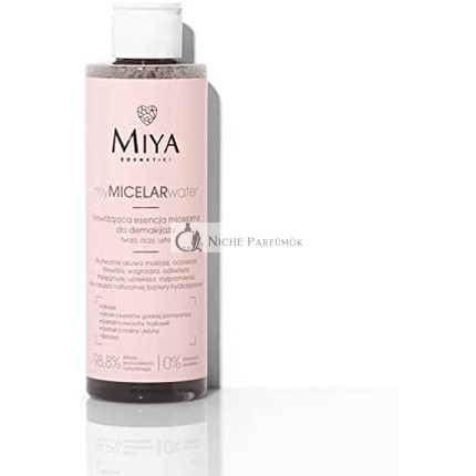 MIYA Cosmetics myMICELARwater Hydratačná Micelárna Esencia na Odstránenie Make-Up, 200ml