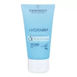   Dermedic Hydrain3 Hialuro Enzymatický Peeling, 50g - Odporúčaný na Jemné Čistenie Citlivej a Suchej Pleti - Hypoalergénny